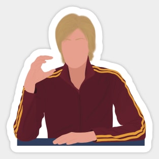 Glee Sue Sylvester And That's How Sue C's It Meme Quote Sticker